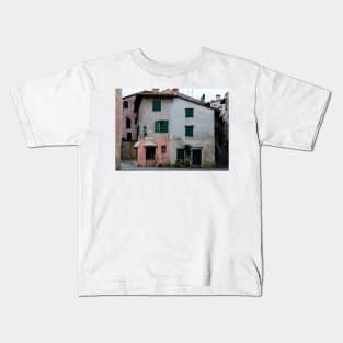 Buildings in Grado Kids T-Shirt